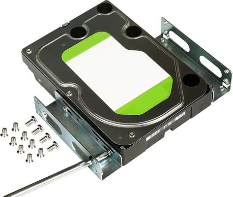 Pasow 2.5'' or 3.5'' to 5.25'' SSD HDD Mounting Bracket Internal .